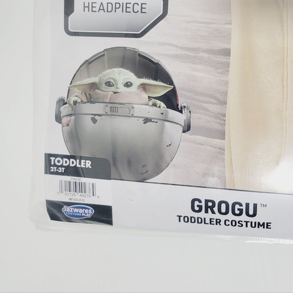 Star Wars Mandalorian Grogu Toddler Costume Size 2T-3T - Picture 2 of 3